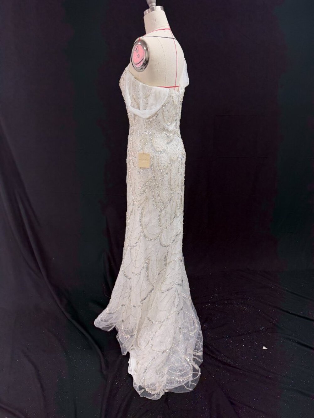 New with tag Style G2505 - Selena Judy Bridal Sequin Mermaid Wedding Dress - Picture 9 of 9
